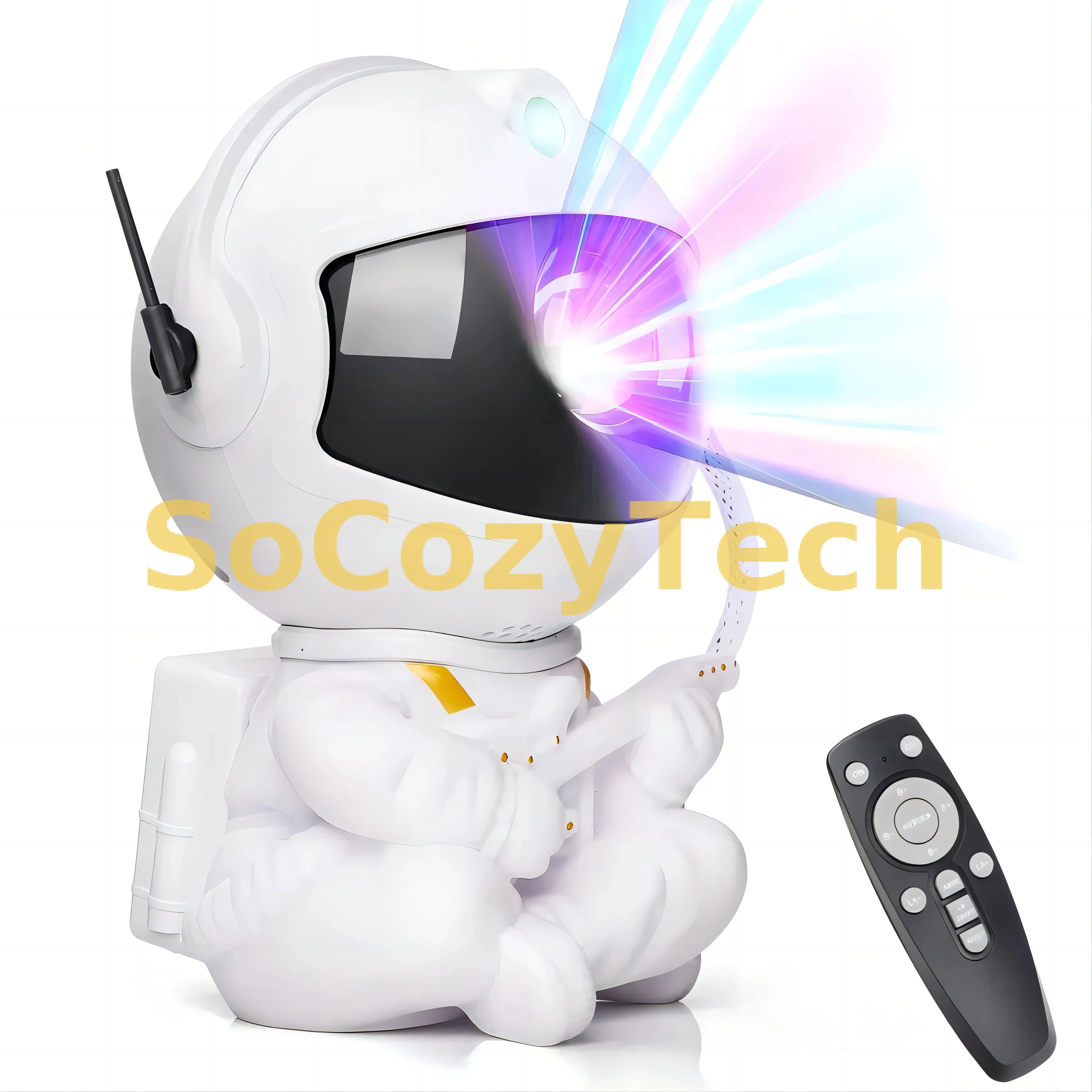 Projecteur Galaxy Astronaute – Veilleuse Ciel Étoilé 360° Socosytech