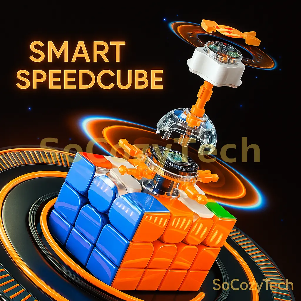 QiYi Smart Cube Speed UV Version Magnetic Magic Speed Cube Children Gift Puzzle Toys Socosytech