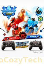 Robot Combat Télécommandé Duo – Boxe & Football RC pour Enfants Socosytech