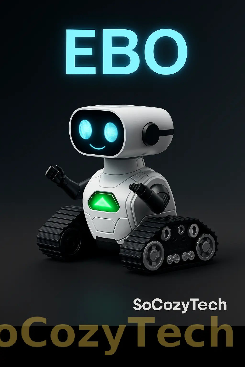Robot RC Évolutif EBO – LED, Musique & Télécommande | Jouet Enfant Socosytech