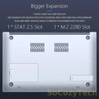 New N5095 Laptop 15.6 Inch IPS Screen 16GB RAM Intel Celeron 11th N5095A Netbook Windows 10 11 Pro Office Notebook Pc Portable Socosytech