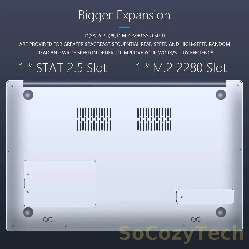 New N5095 Laptop 15.6 Inch IPS Screen 16GB RAM Intel Celeron 11th N5095A Netbook Windows 10 11 Pro Office Notebook Pc Portable Socosytech