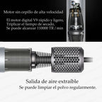 Sèche-Cheveux Professionnel Ions Négatifs 1600W–Multi-Embouts | SenCiciMen Socosytech