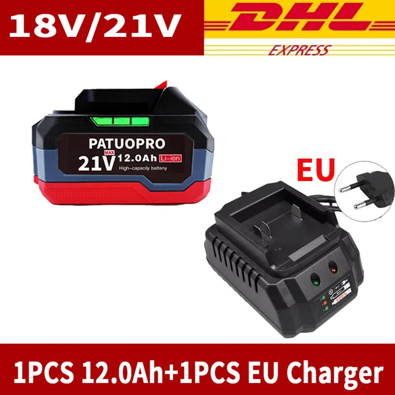 18V 21V 6.0 9.0 12.0Ah Rechargeable Lithium Battery For Makita 18v Power Tools Cordless Wrench Saw Drill Grinder Screwdriver Socosytech