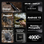 AGM H6 – Smartphone Rugged 8GB+256GB, 50MP, 90Hz, IP68/IP69K - Socosytech