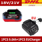 18V 21V 6.0 9.0 12.0Ah Rechargeable Lithium Battery For Makita 18v Power Tools Cordless Wrench Saw Drill Grinder Screwdriver Socosytech