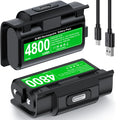 Batteries Rechargeables Xbox 4800 mWh – Pack 2 + Câble USB-C – beboncool - Socosytech