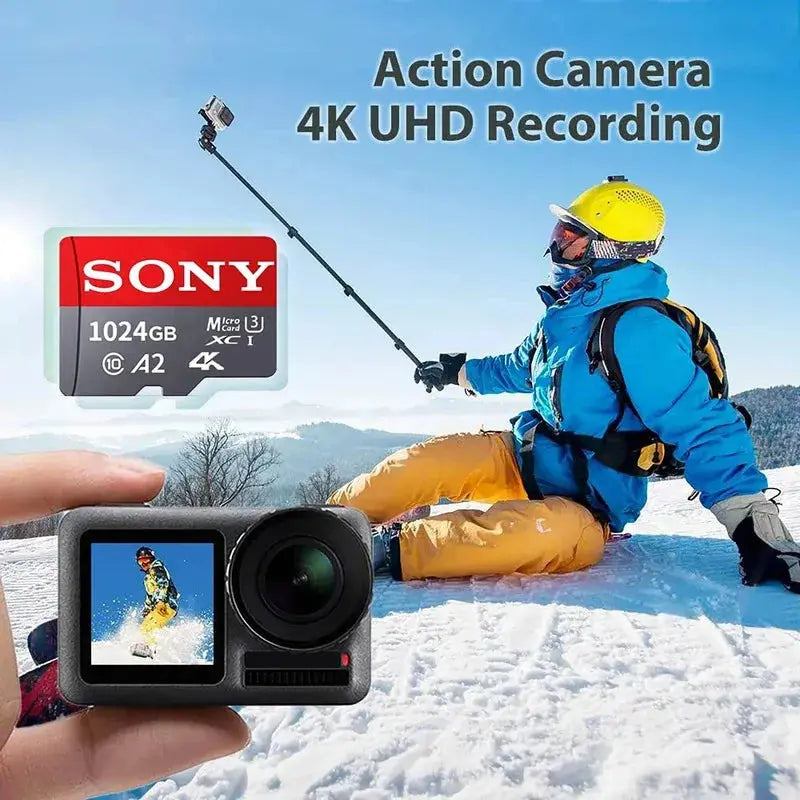 Carte microSD U3 V30 4K 512Go–1To – Sony Socosytech