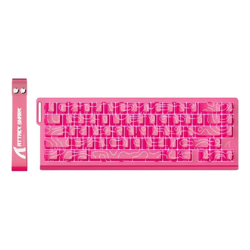 Clavier Gaming 60% – HE Magnetic Axis 8000Hz | 0,01mm Ultra-Rapide – Attack Shark X68