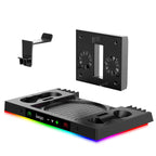Station de Refroidissement & Charge RGB pour Xbox Series X – Support 3-Niveaux + Dock Manettes - Socosytech