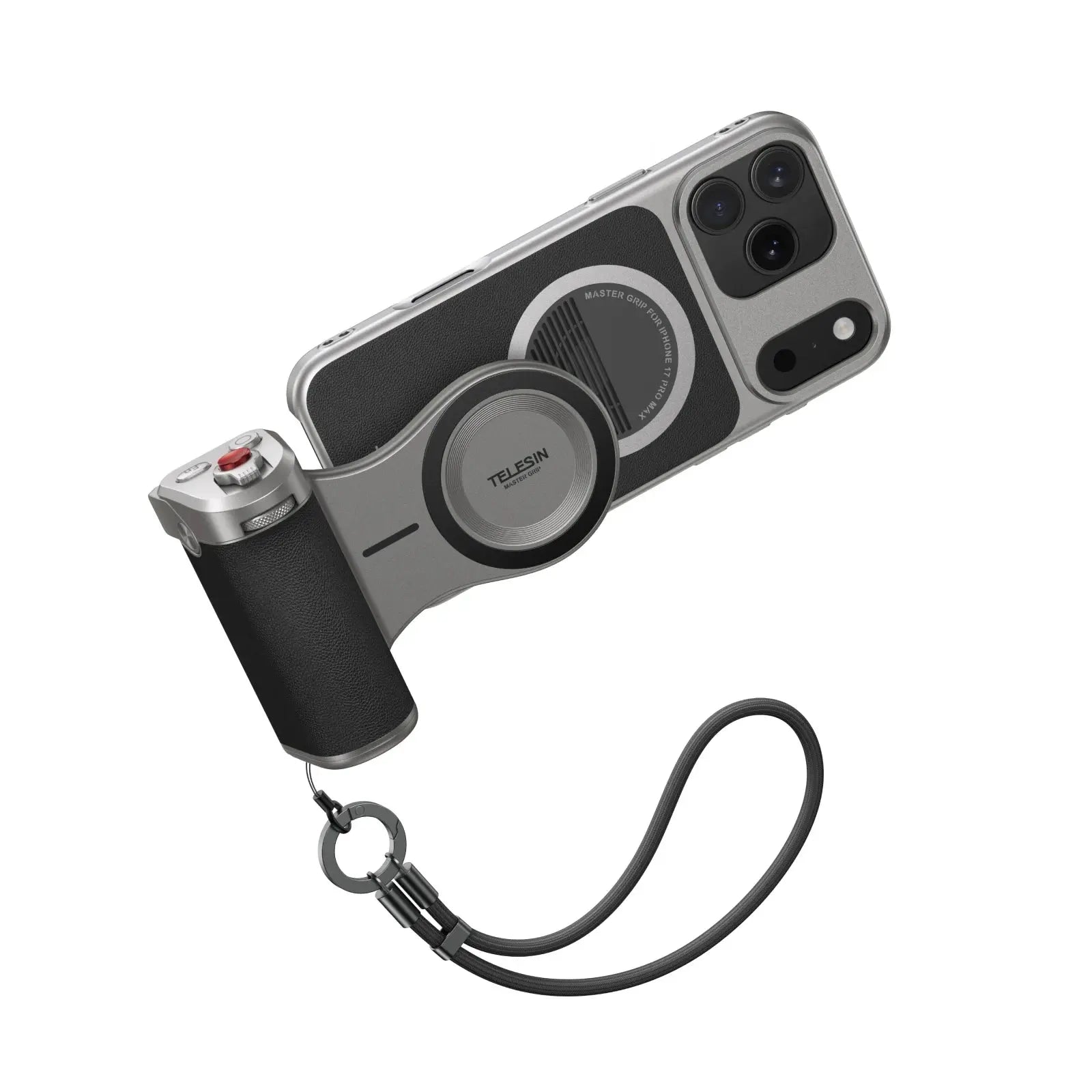 Grip Magnétique Photo & Vidéo pour iPhone 17 Pro / Pro Max – TELESIN Socosytech