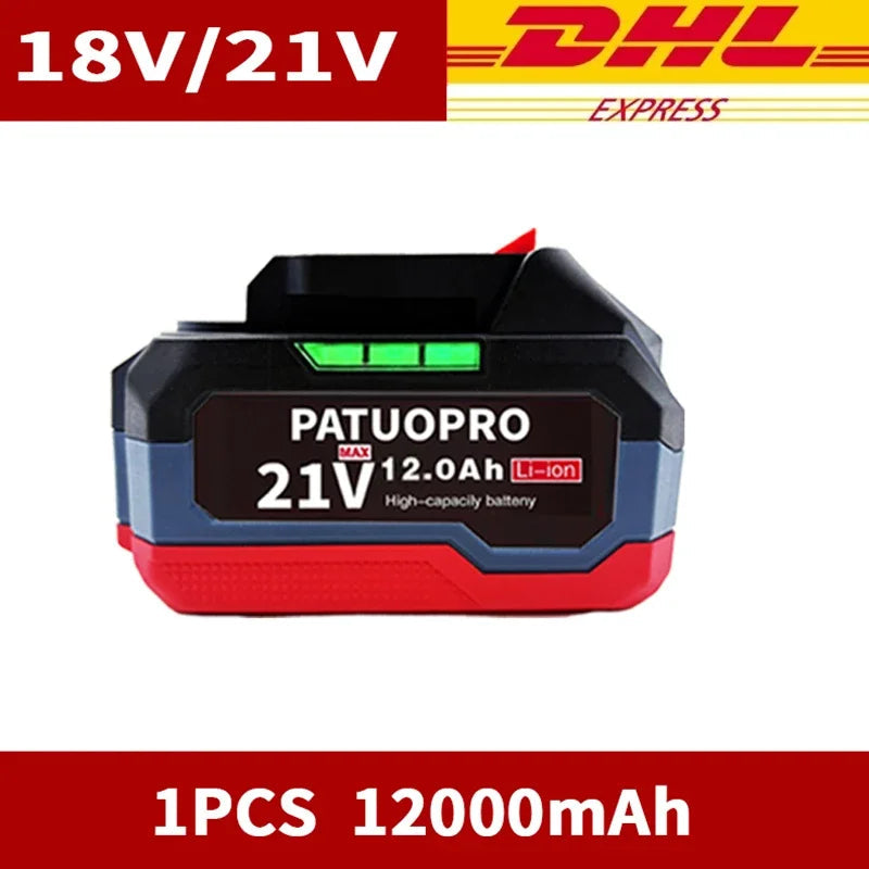 18V 21V 6.0 9.0 12.0Ah Rechargeable Lithium Battery For Makita 18v Power Tools Cordless Wrench Saw Drill Grinder Screwdriver Socosytech