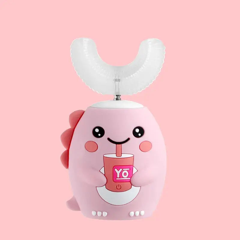 Brosse à Dents Électrique Enfant 360° – Silicone U Sonique & Minuteur Intelligent Socosytech
