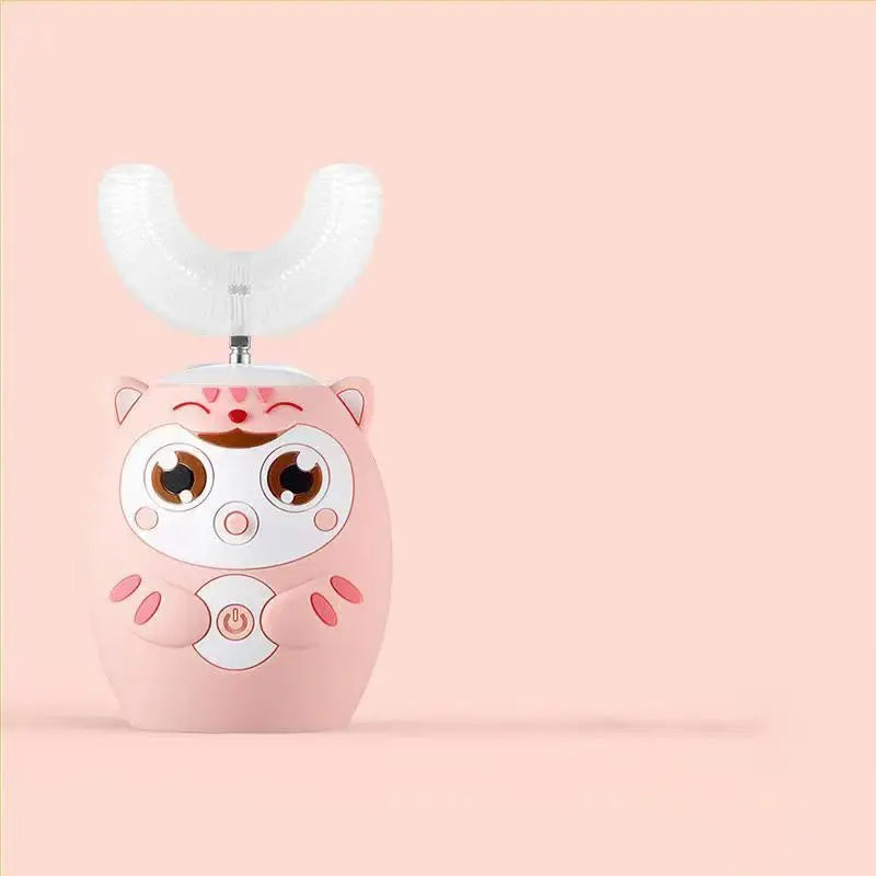 Brosse à Dents Électrique Enfant 360° – Silicone U Sonique & Minuteur Intelligent Socosytech