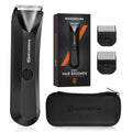 Tondeuse Corps Homme MAXGROOM – Lames Céramique SkinSafe, Étanche IPX7, USB-C Socosytech