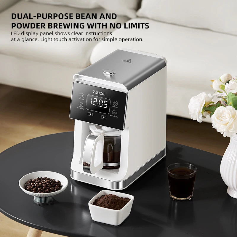 Machine à café automatique avec broyeur intégré – Écran tactile & programmation | Socosytech