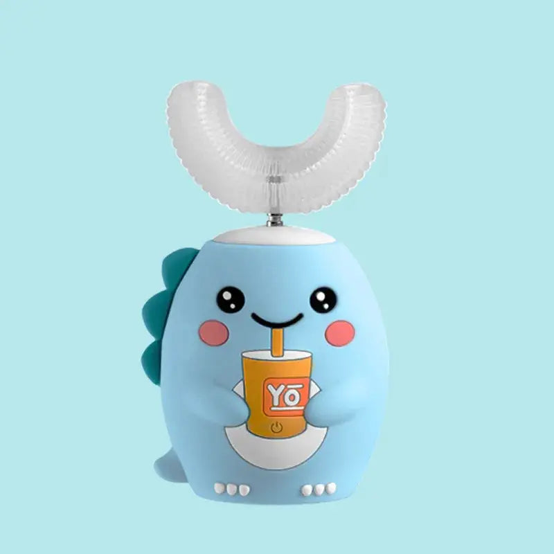 Brosse à Dents Électrique Enfant 360° – Silicone U Sonique & Minuteur Intelligent Socosytech