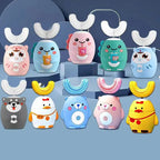 Brosse à Dents Électrique Enfant 360° – Silicone U Sonique & Minuteur Intelligent Socosytech