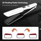 Lisseur CkeyiN 44mm Tourmaline Céramique – LCD, Chauffe Rapide, Température Ajustable (CkeyiN) - Socosytech