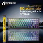Clavier Gaming 60% – HE Magnetic Axis 8000Hz | 0,01mm Ultra-Rapide – Attack Shark X68 - Socosytech
