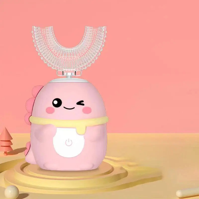 Brosse à Dents Électrique Enfant 360° – Silicone U Sonique & Minuteur Intelligent Socosytech