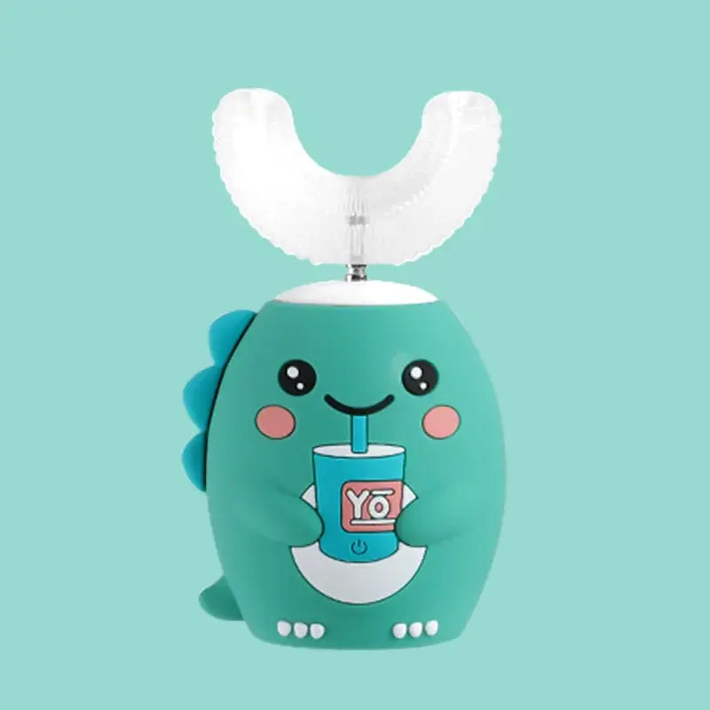 Brosse à Dents Électrique Enfant 360° – Silicone U Sonique & Minuteur Intelligent Socosytech