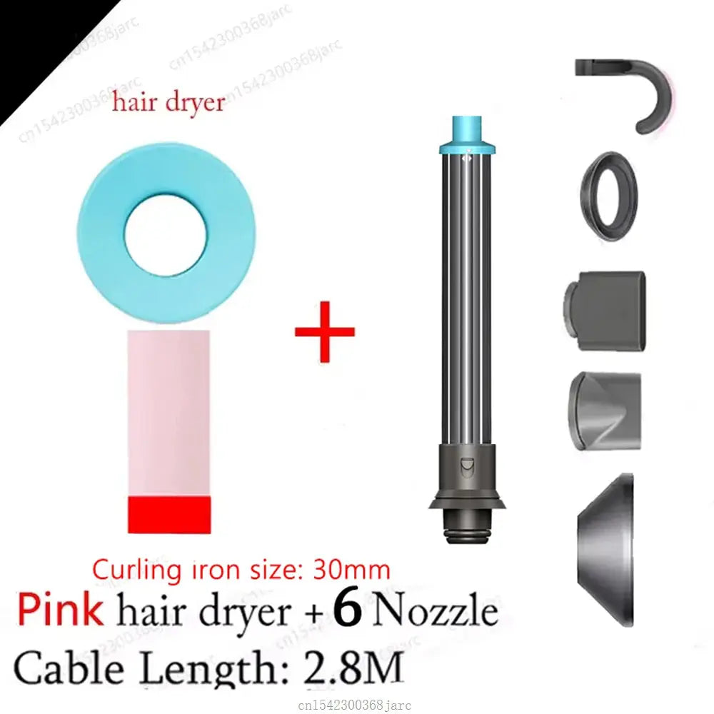 Sèche-Cheveux Professionnel Ions Négatifs 1600W–Multi-Embouts | SenCiciMen Socosytech