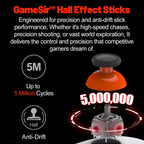 Manette Sans Fil GameSir Nova Lite–Switch, PC, Steam Deck et mobile Socosytech