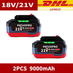 18V 21V 6.0 9.0 12.0Ah Rechargeable Lithium Battery For Makita 18v Power Tools Cordless Wrench Saw Drill Grinder Screwdriver Socosytech