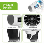 Souffleur Électrique Sans Fil Brushless 2000W – Compatible Makita | ONEVAN Socosytech