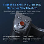 Grip Magnétique Photo & Vidéo pour iPhone 17 Pro / Pro Max – TELESIN Socosytech