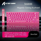 Clavier Gaming 60% – HE Magnetic Axis 8000Hz | 0,01mm Ultra-Rapide – Attack Shark X68 - Socosytech