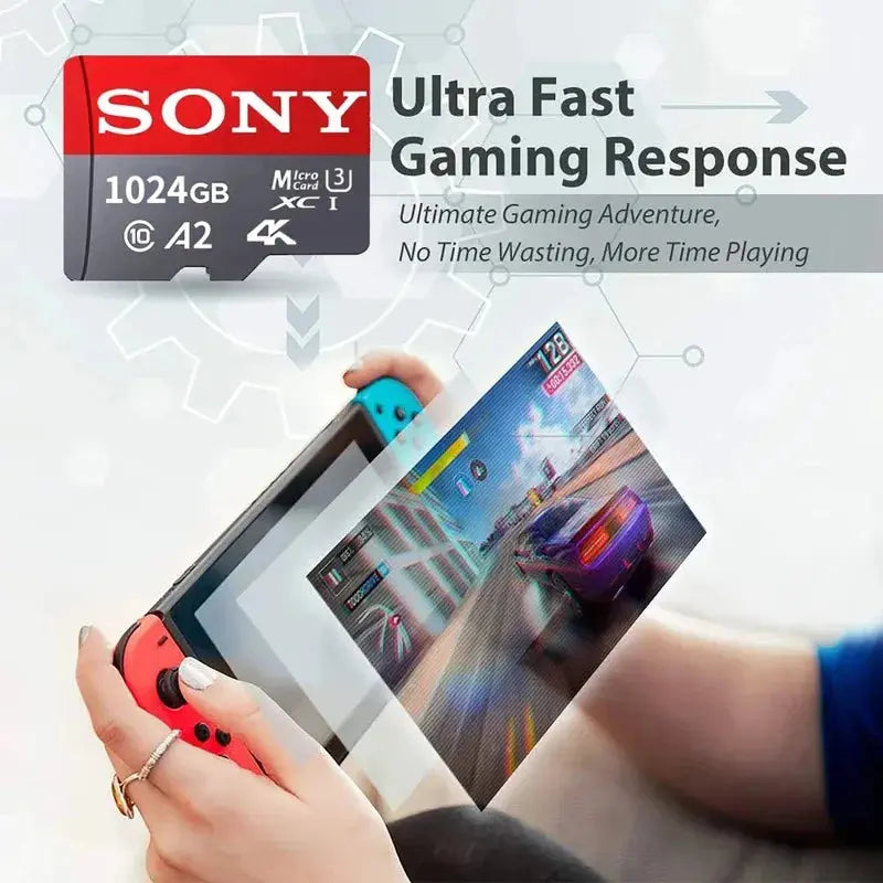 Carte microSD U3 V30 4K 512Go–1To – Sony Socosytech