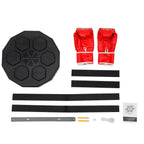 Machine de Boxe Murale Octogonale – LED Centrale & Bluetooth – Kit Complet – Bymaocar - Socosytech