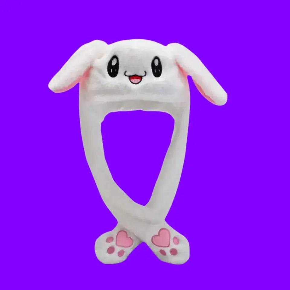 Bonnet Peluche LED à Oreilles Animées – Effet Lumineux Interactif Socosytech