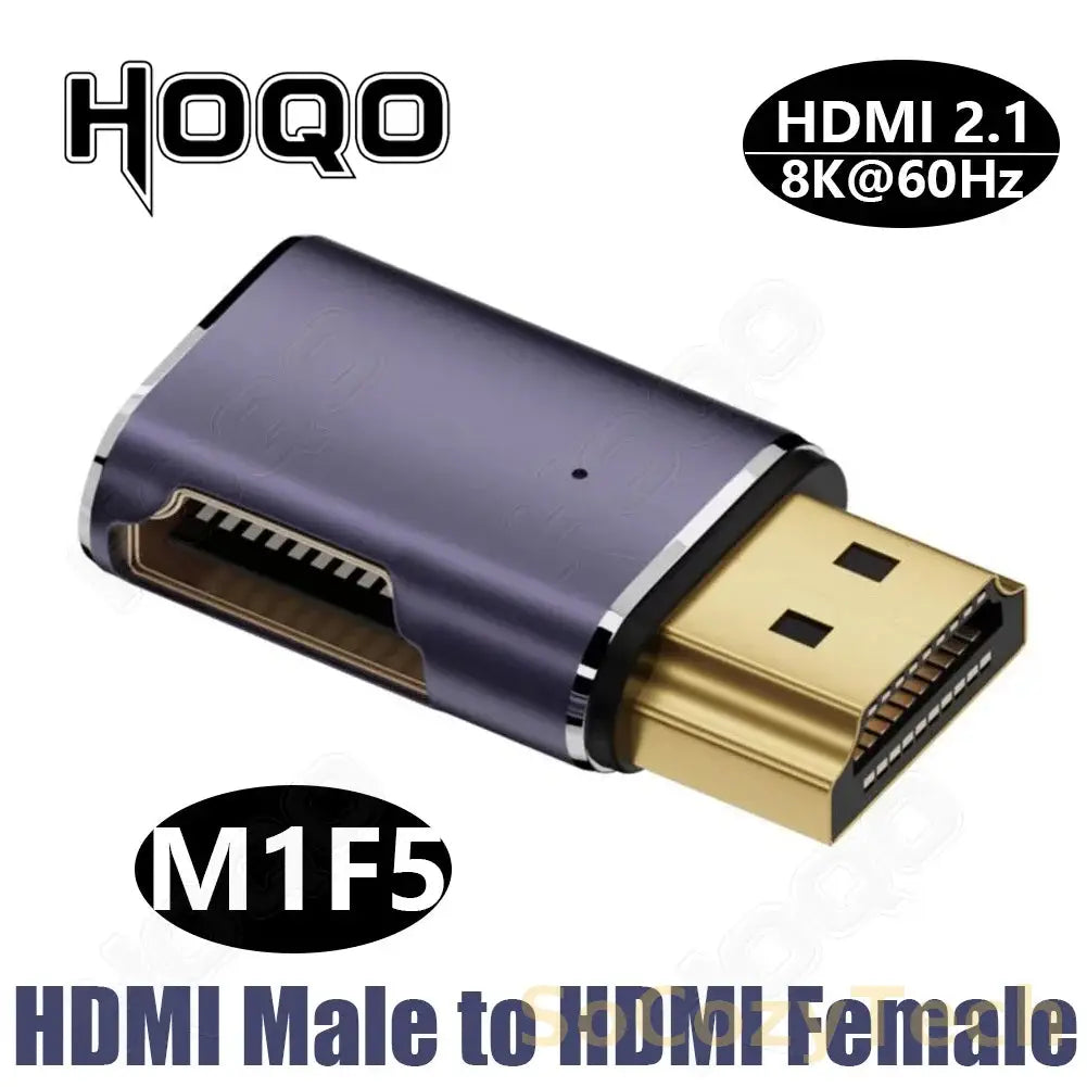 hdmi 90 degree adapter 8k 4k@120Hz 270 degree hdmi angled adapter 360 180 degree mni hdmi to HDMI U shape l type converter Socosytech