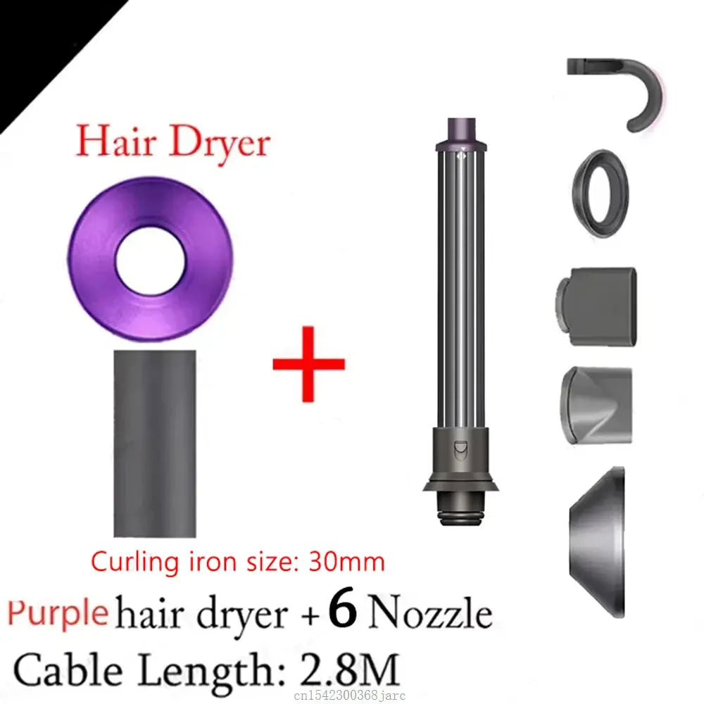 Sèche-Cheveux Professionnel Ions Négatifs 1600W–Multi-Embouts | SenCiciMen Socosytech