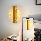 Applique Murale LED Design Or Tricolore – Acrylique Moderne DELIPOP Socosytech