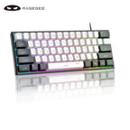 Clavier Gaming 60% RGB – MageGee TS91 (Filaire USB) - Socosytech