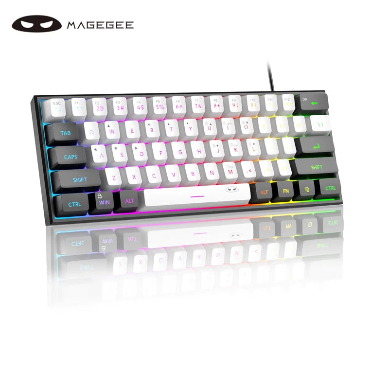 Clavier Gaming 60% RGB – MageGee TS91 (Filaire USB)