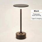 Lampe de Table LED Tactile Rechargeable – Métal Design USB Socosytech