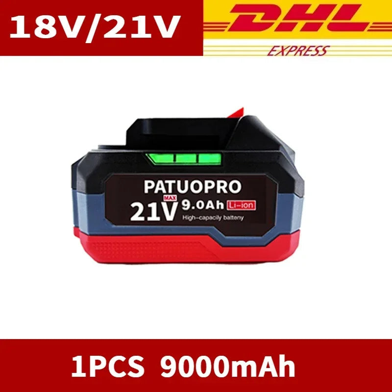 18V 21V 6.0 9.0 12.0Ah Rechargeable Lithium Battery For Makita 18v Power Tools Cordless Wrench Saw Drill Grinder Screwdriver Socosytech