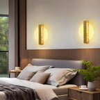 Applique Murale LED Design Or Tricolore – Acrylique Moderne DELIPOP Socosytech