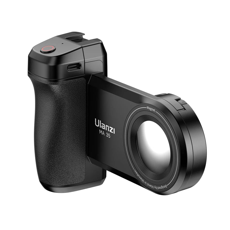 Ulanzi MA35 MagSafe Smartphone Camera Shutter Grip Bluetooth Selfie Handle As Camera Photo Stabilizer Vertical Horizontal Shoot Socosytech
