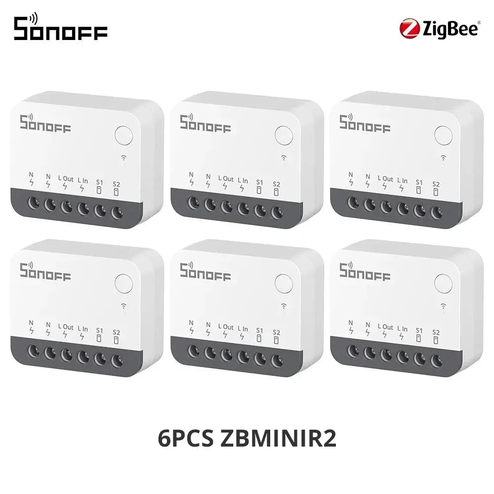 SONOFF ZBMINI R2 – Interrupteur Connecté Zigbee 3.0 | Compatible Alexa, Google Home & eWeLink SoCozyTech