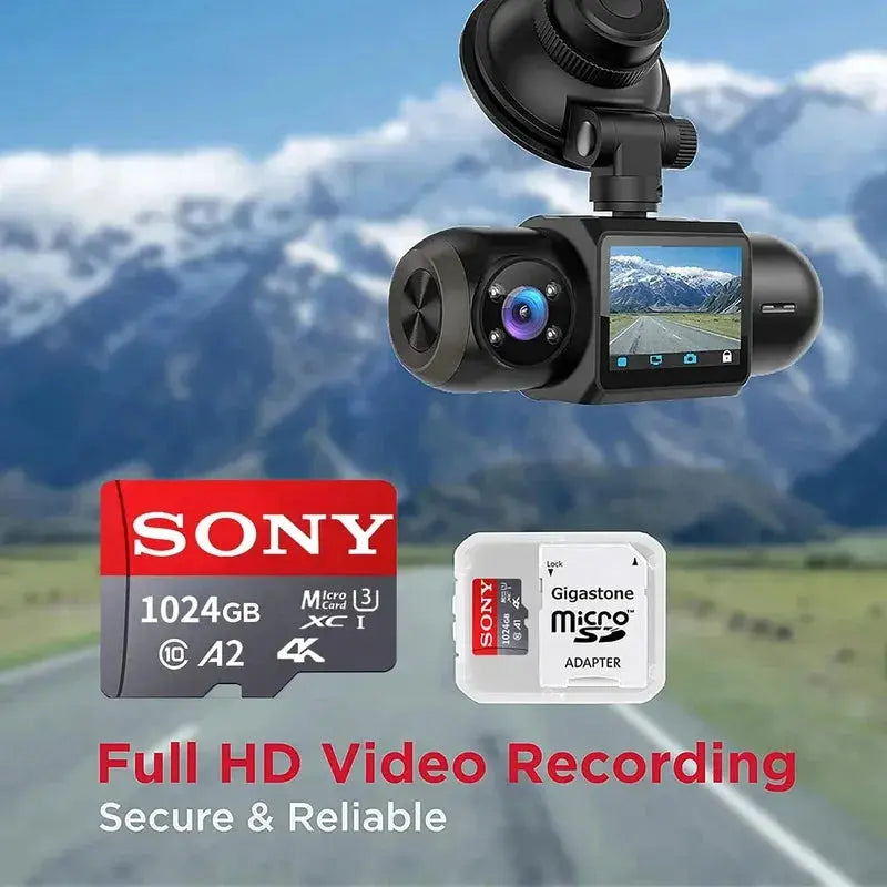 Carte microSD U3 V30 4K 512Go–1To – Sony Socosytech