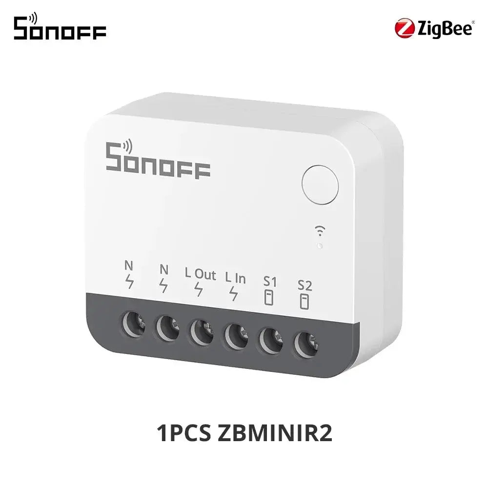SONOFF ZBMINI R2 – Interrupteur Connecté Zigbee 3.0 | Compatible Alexa, Google Home & eWeLink SoCozyTech