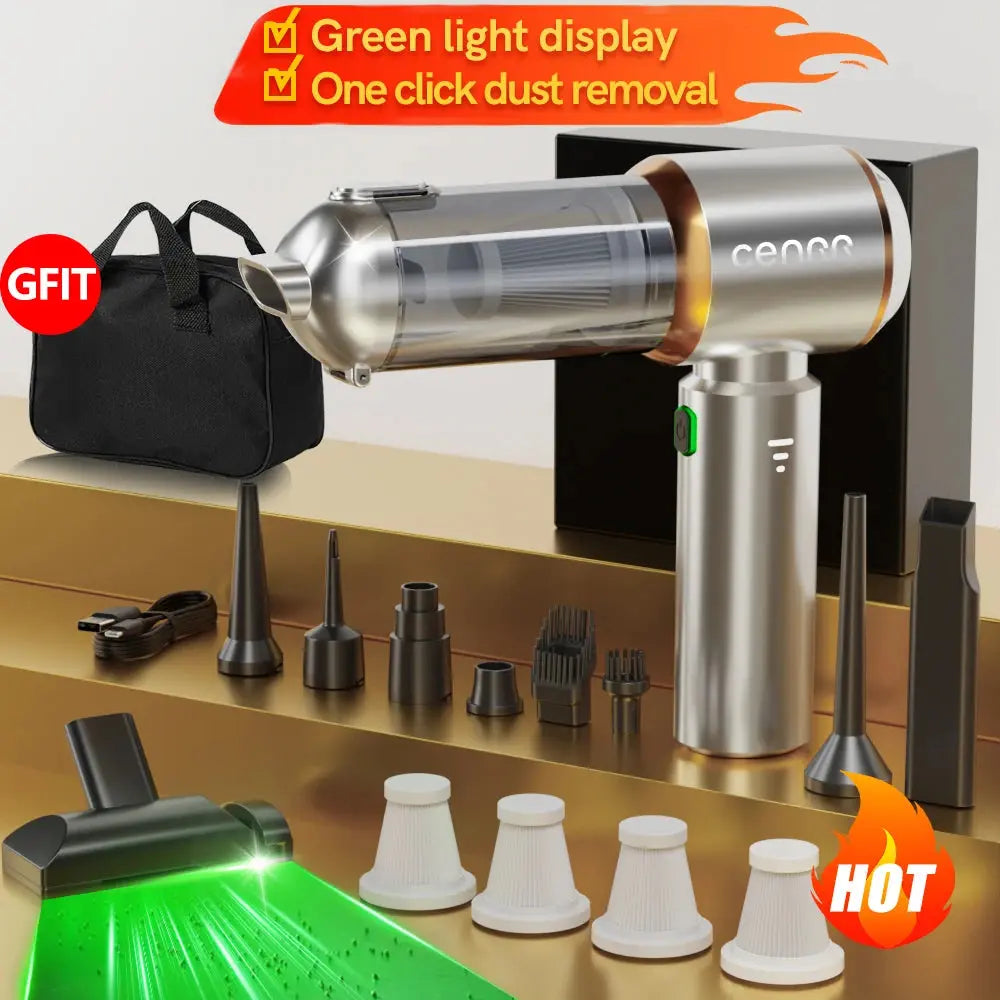 Aspirateur Voiture 998000PA Brushless – Compact, Sans Fil, Puissance Pro | CENRR Socosytech