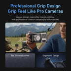 Grip Magnétique Photo & Vidéo pour iPhone 17 Pro / Pro Max – TELESIN Socosytech