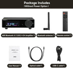 Amplificateur AIYIMA A80 TPA3255 – DAC Bluetooth 5.1 Hi-Res 2×300W Socosytech